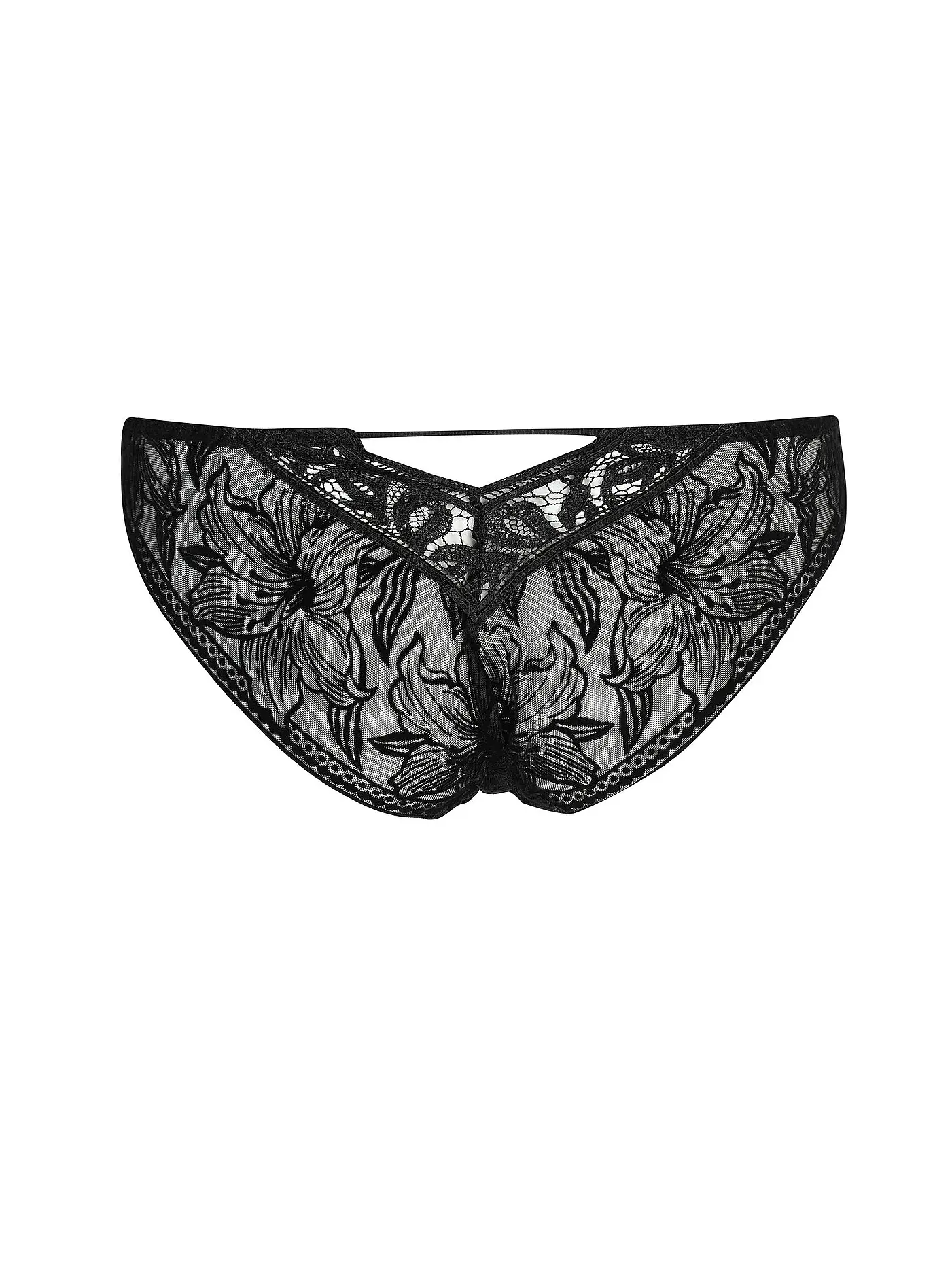 AUBADE | Slip COEUR A CORPS schwarz | schwarz